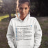 This Whiteout Party Hoodie has your back—literally. Featuring a bold, hilarious checklist graphic, it’s everything you need to let people know: you came prepared.